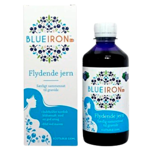 Blueiron Flydende Jerntilskud Til Gravide (330 ml)