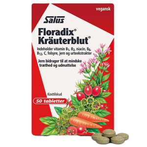 Mezina Floradix Kräuterblut Urte-Jern (50 tabl)