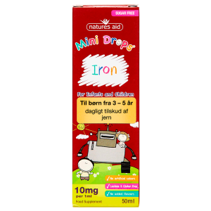 Natures Aid Mini Drops Iron (50 ml)
