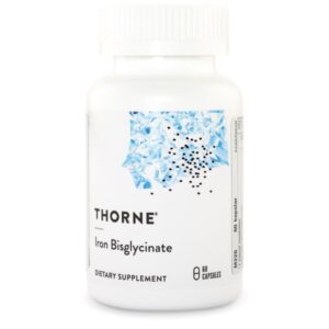 Thorne Iron Bisglycinate, 60 kapsler