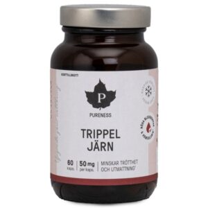 Pureness Trippel Jern, 60 kapsler